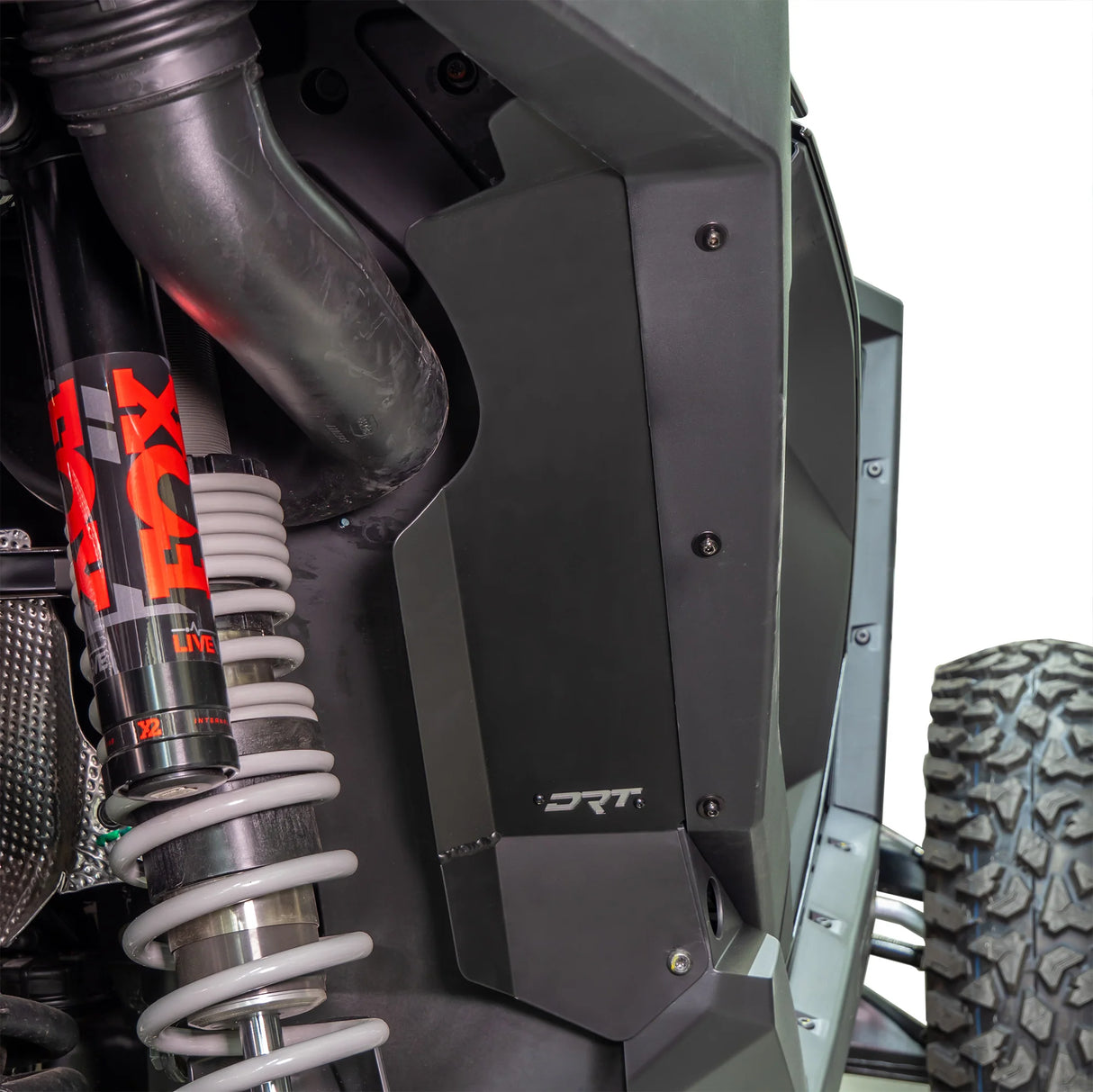 DRT Motorsports RZR Pro XP / Turbo R 2022-2024 Aluminum Rear Inner Fender Guards