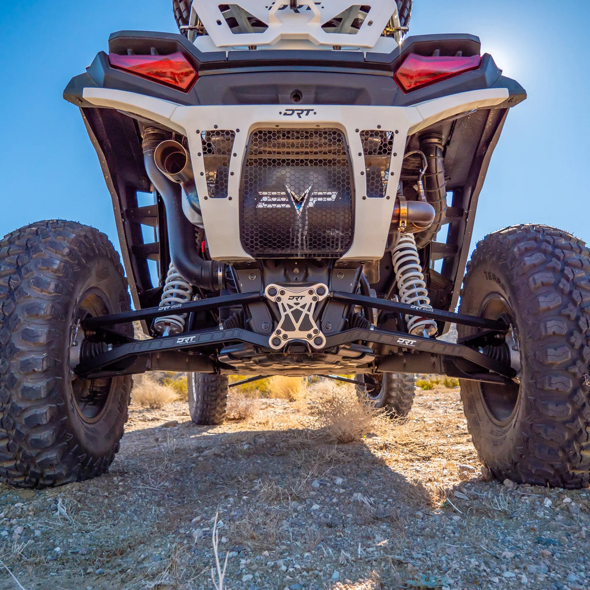 DRT Motorsports Polaris 2024+ RZR XP 1000/4 Billet Aluminum High Clearance Radius Rod Set (64")