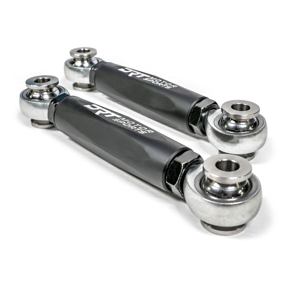 DRT Motorsports Polaris RZR XP Billet Aluminum Hex Bar Adjustable Sway Bar Link Kit, Rear (M12)