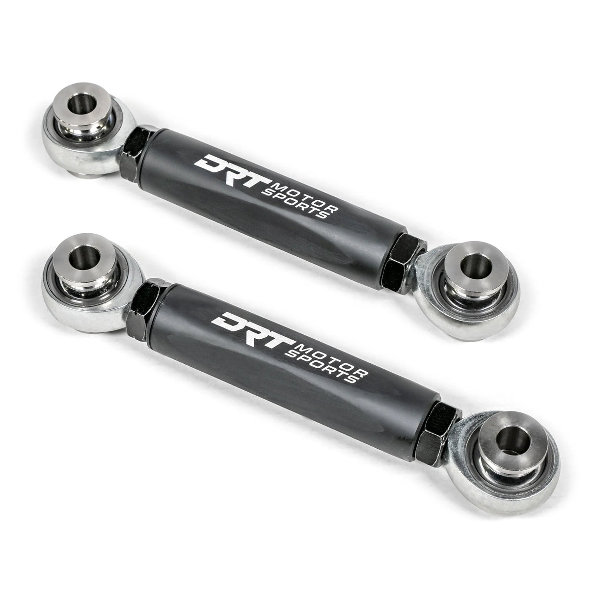 DRT Motorsports Polaris RZR XP Billet Aluminum Hex Bar Adjustable Sway Bar Link Kit, Rear (M12)