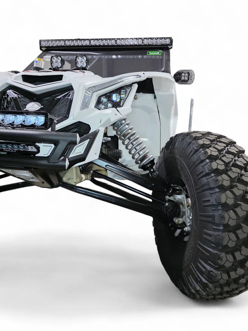 Elektric Offroad 2017+ Can Am X3 Maverick Billet Tie Rods Anodized Black (RS 72" Model only)