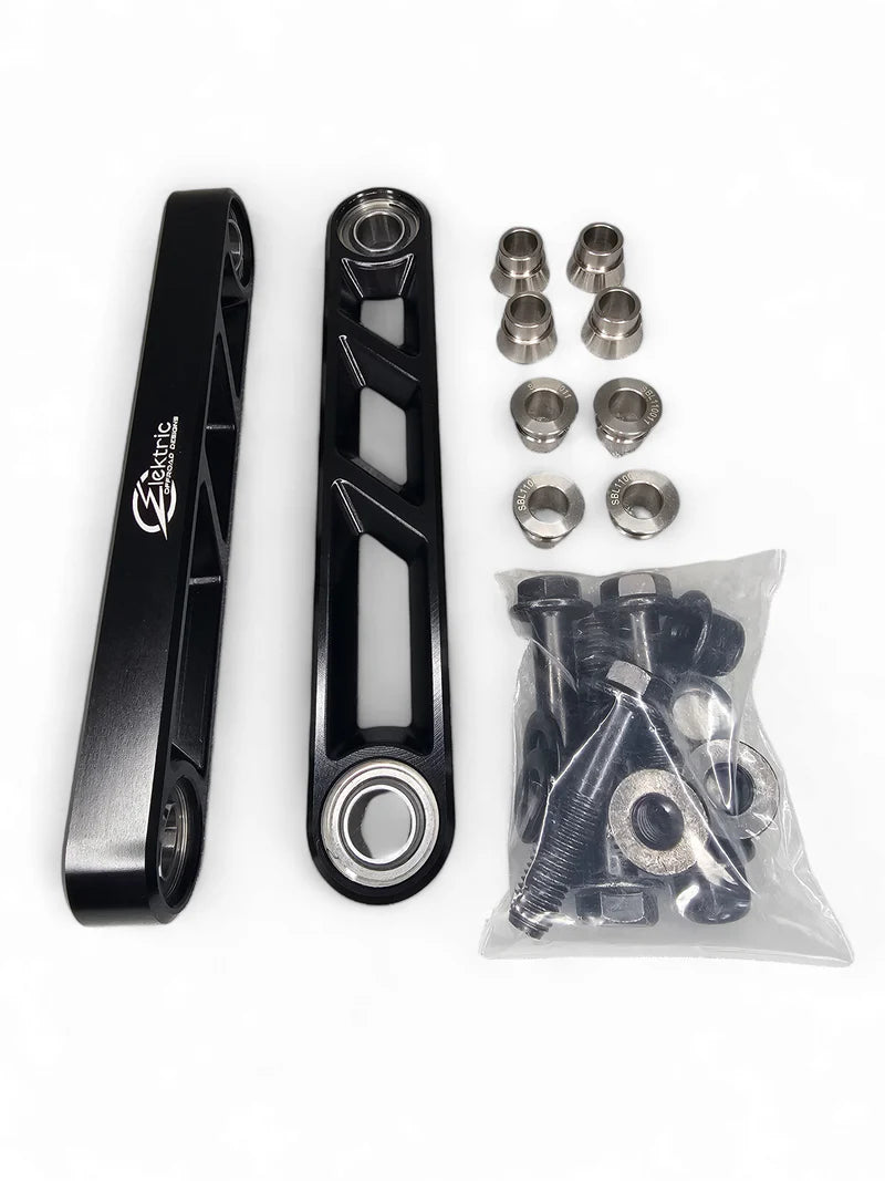 Elektric Offroad 2017+ Can Am X3 Maverick Volt Rear Billet Sway Bar Links Anodized Black