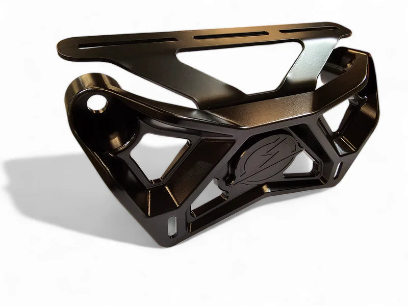 Elektric Offroad 2017+ Can Am X3 Maverick Front Shock Mount Brace w/ light mount Anodized Black
