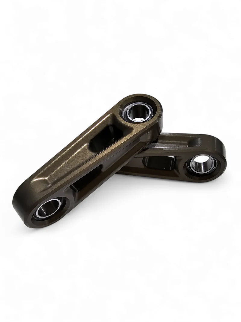 Elektric Offroad 2017+ Can Am X3 Maverick Volt Front Billet Sway Bar Links Anodized Gun Metal