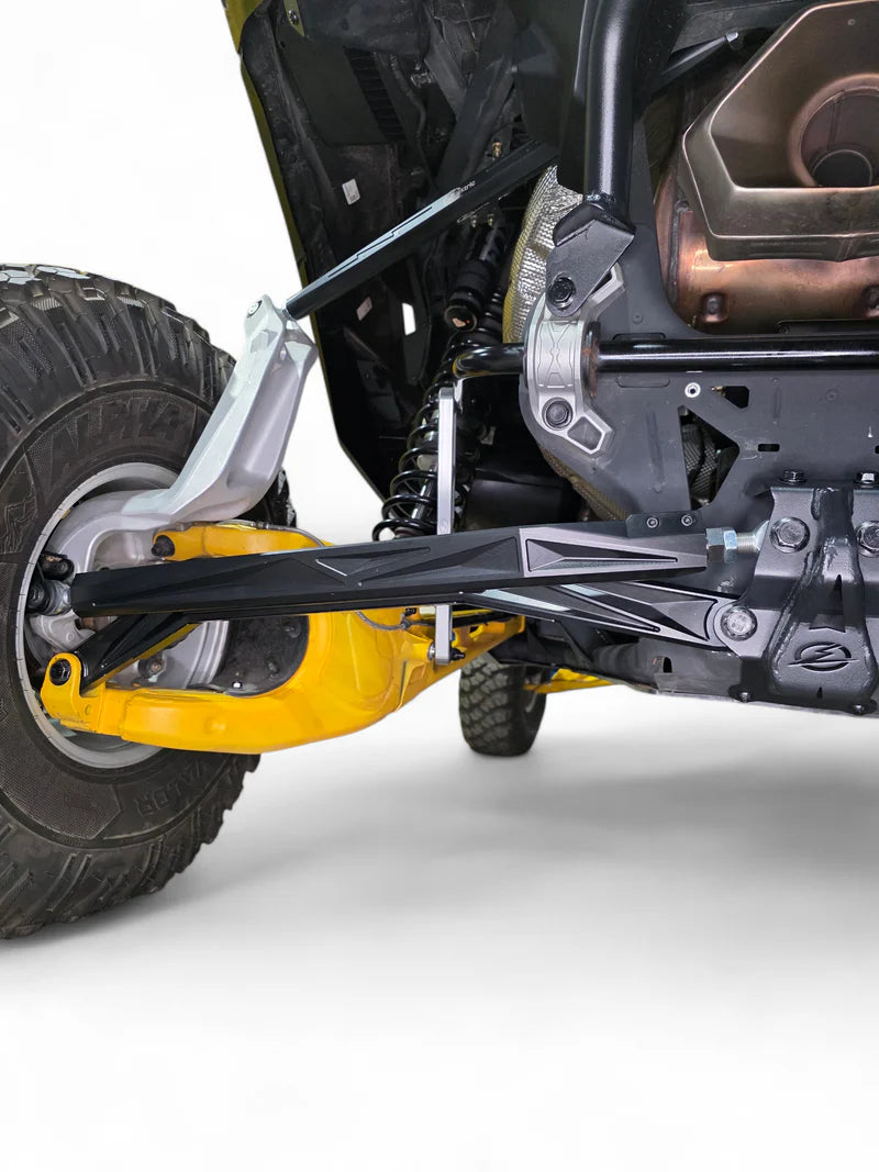Elektric Offroad 2024+ Can Am Maverick R High Clearance Adjustable Radius Rods (Anodized Black)