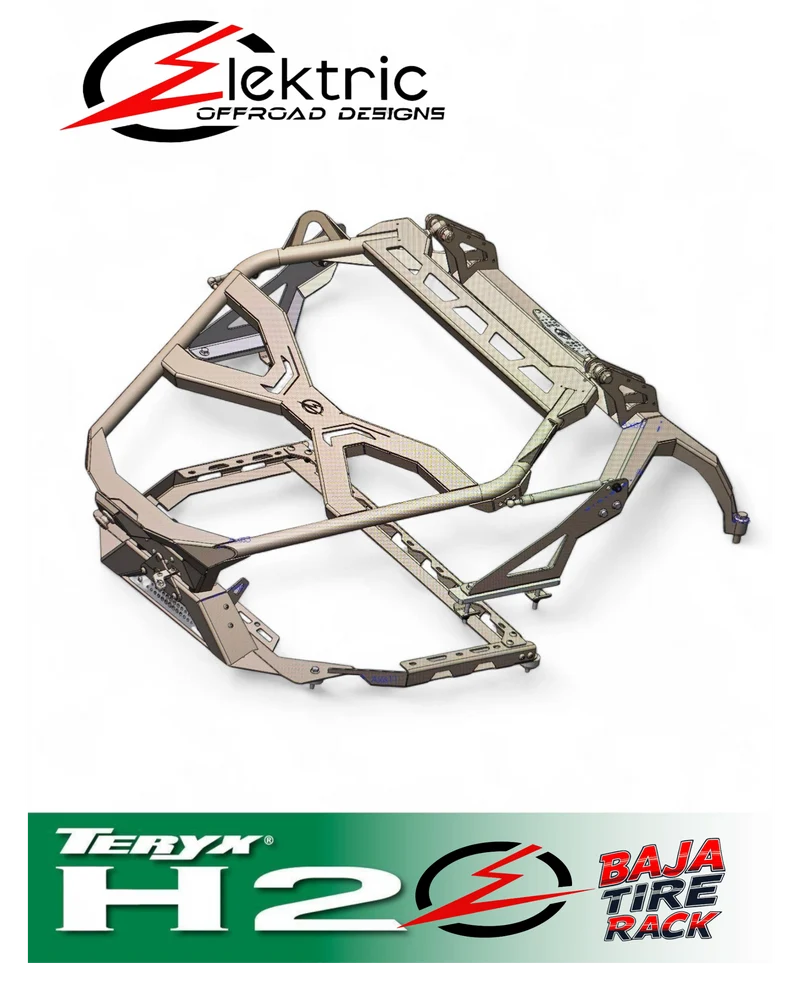 Elektric Offroad 2026+ Kawasaki Teryx H2 Volt BajaTire Rack