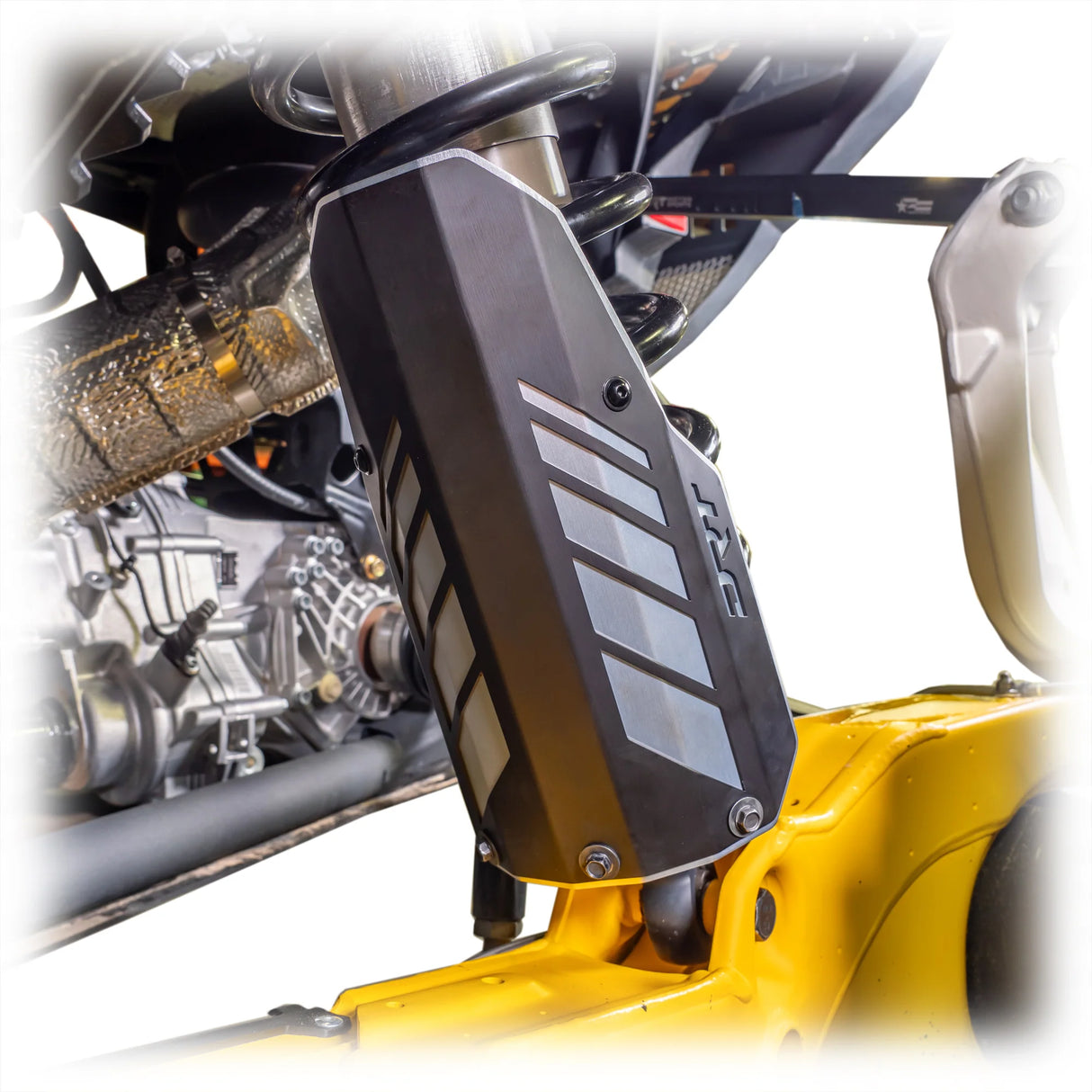 DRT Motorsports Can-Am 2017+ Maverick X3/R Rear Aluminum Shock Guards