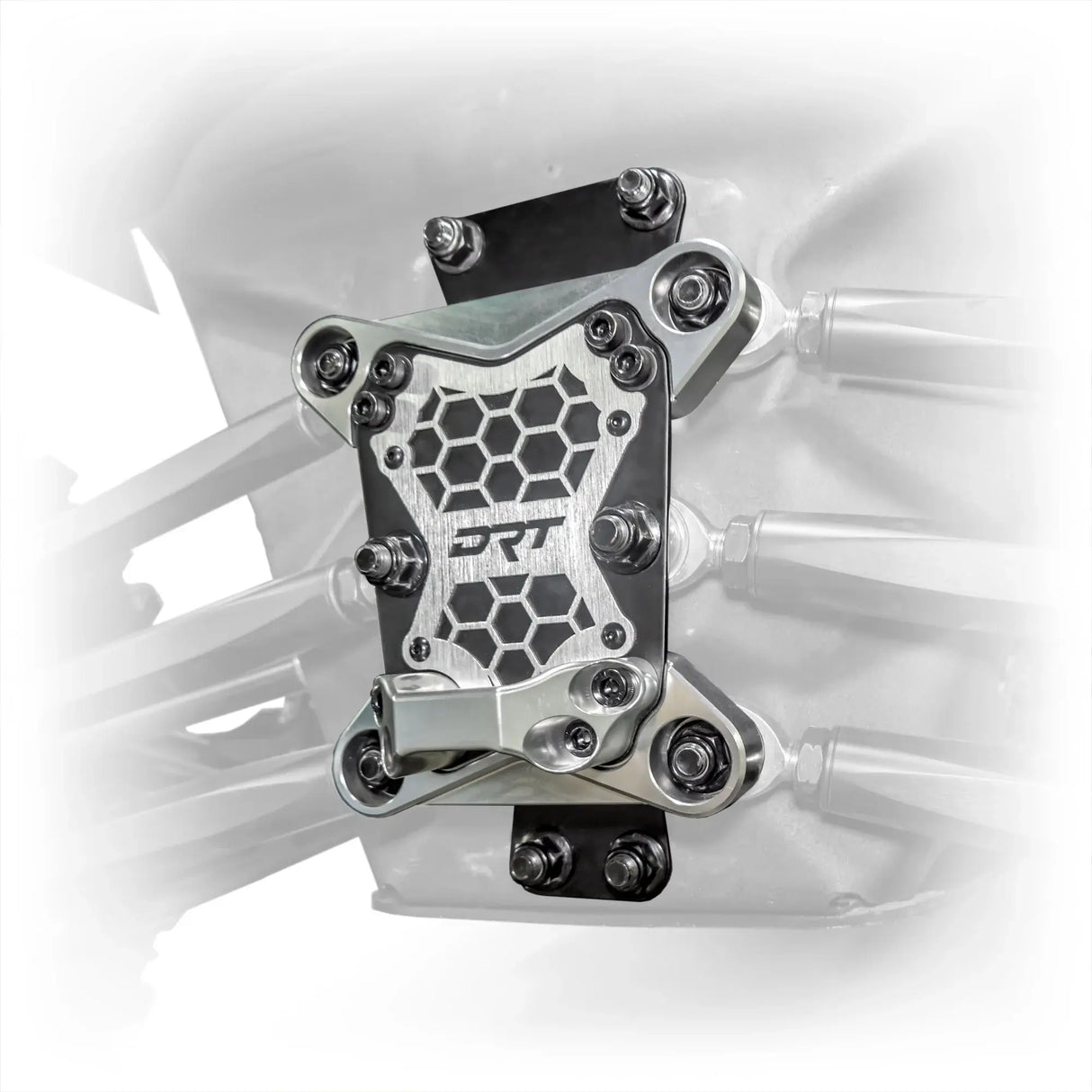 DRT Motorsports Can-Am Maverick X3 2017+ Billet Aluminum 3-PC Radius Rod Plate Kit