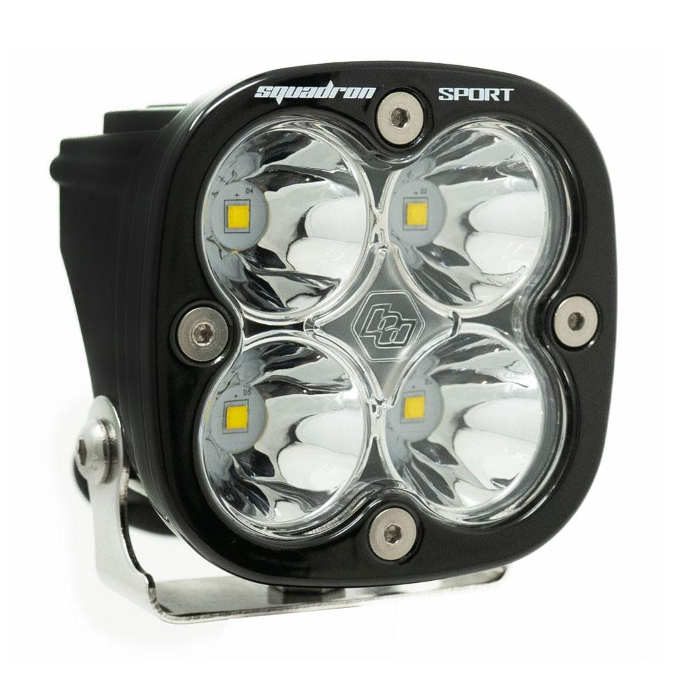 Baja Designs Squadron Sport Black Led Auxiliary Light Pod-Universal