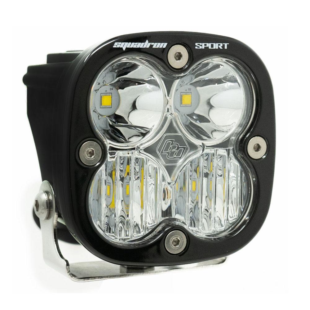Baja Designs Squadron Sport Black Led Auxiliary Light Pod-Universal