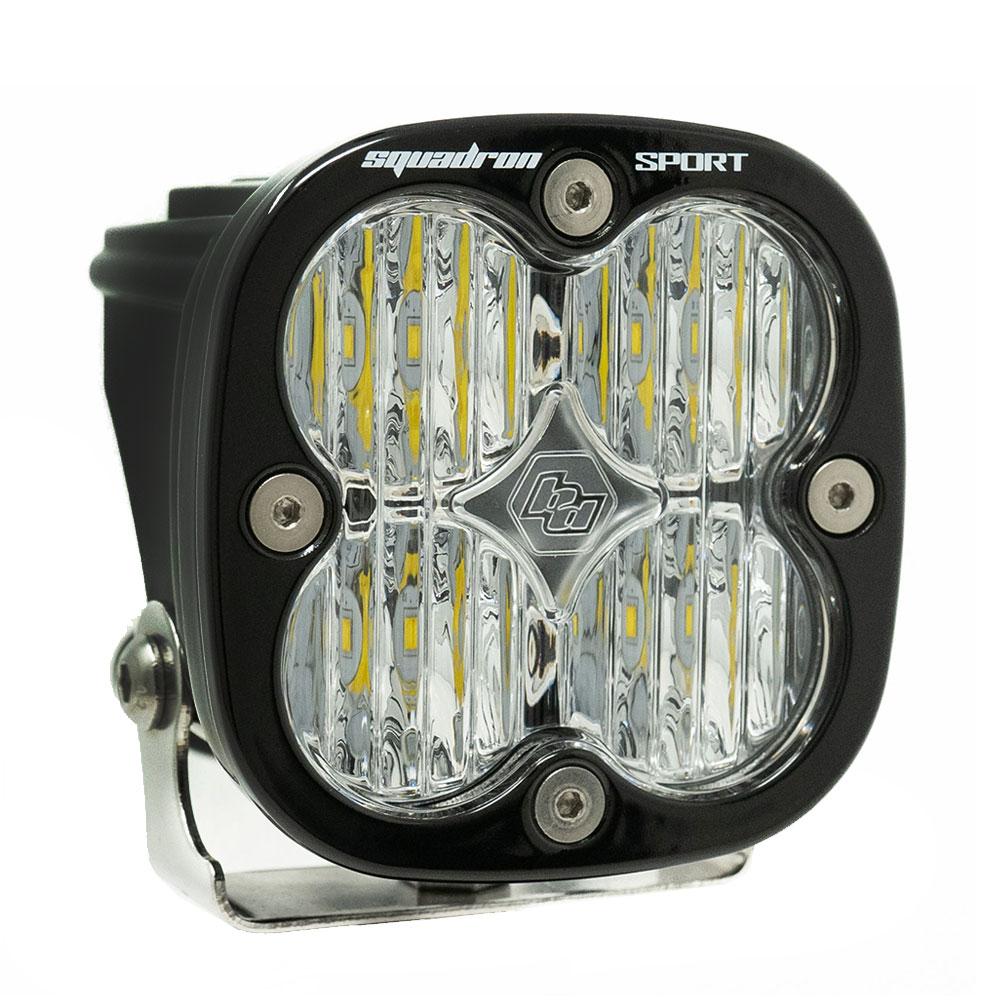 Baja Designs Squadron Sport Black Led Auxiliary Light Pod-Universal