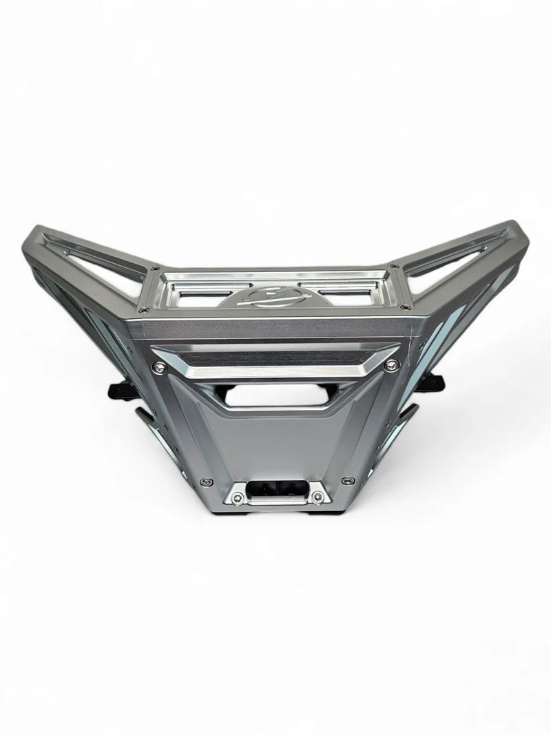 Elektric Offroad 2017+ Can Am X3 Maverick Billet Front Winch Bumper Anodized Clear
