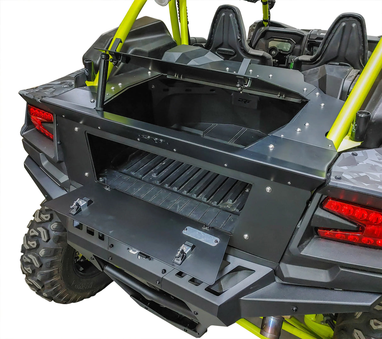 DRT Motorsports Kawasaki KRX 1000/4 HD Aluminum Storage/Trunk Enclosure