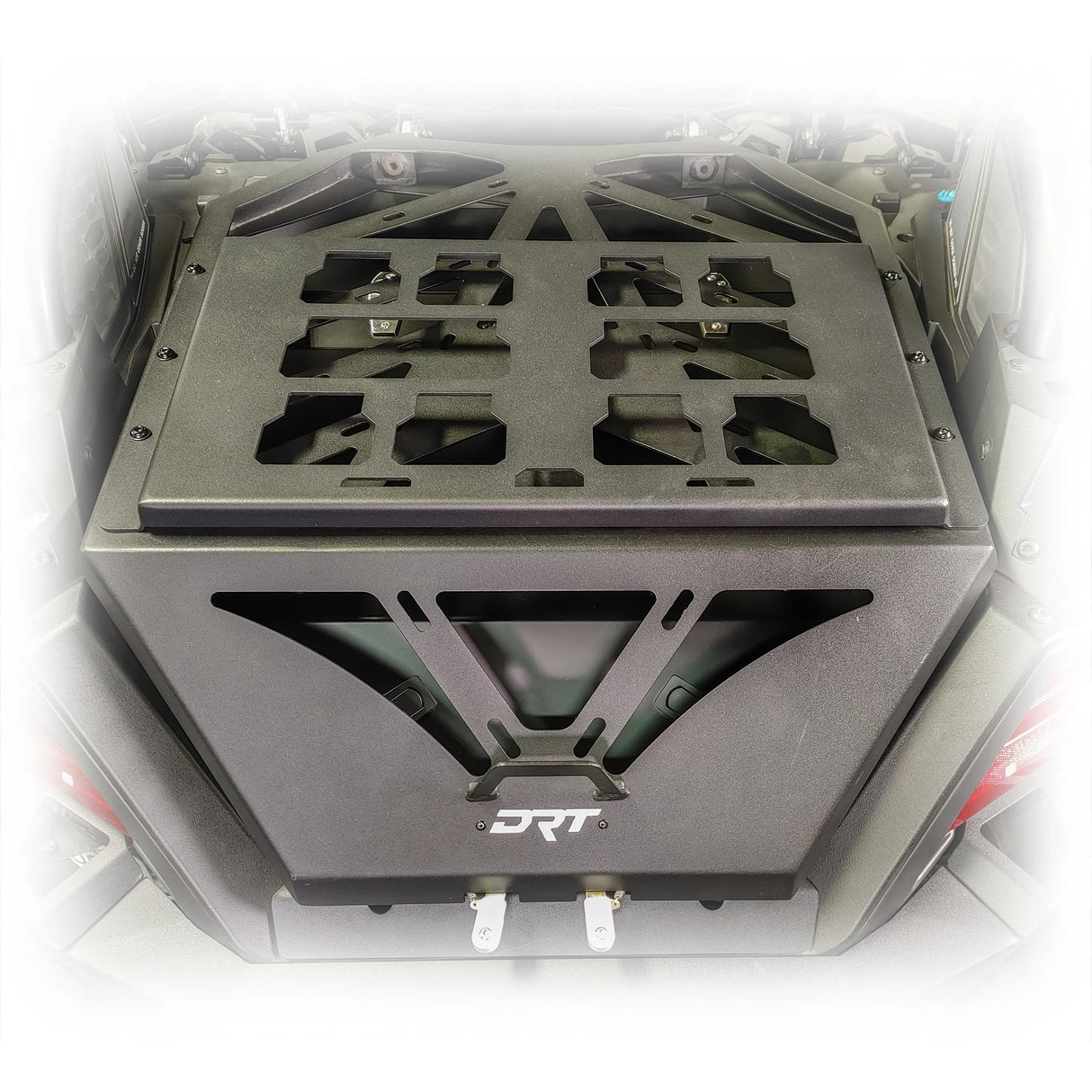 DRT Motorsports Polaris RZR Pro R / Turbo R / Pro XP 2022+ Packout Mount for Tire Carrier/Adventure Rack DRT Motorsports Polaris RZR Pro R / Turbo R / Pro XP 2022+ Packout Mount for Tire Carrier/Adventure Rack