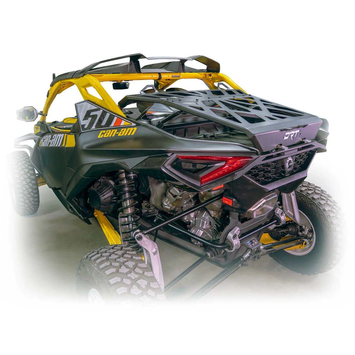 DRT Motorpsorts CanAm Maverick R Tire Carrier / Adventure Rack