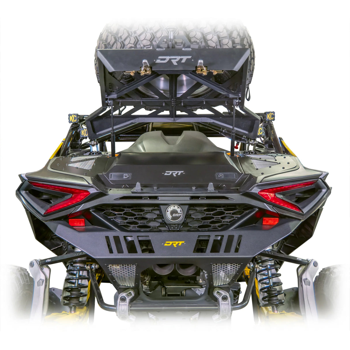 DRT Motorsports Can-Am 2024+ Maverick R Aluminum Trunk Enclosure
