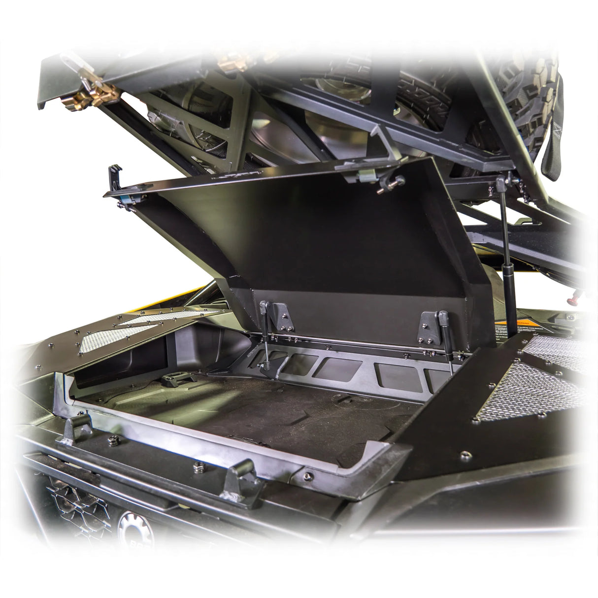 DRT Motorsports Can-Am 2024+ Maverick R Aluminum Trunk Enclosure