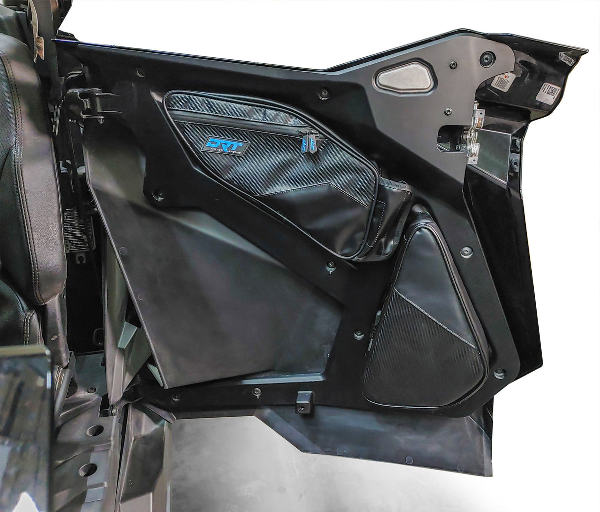 DRT Motorsports Rear Door Bag Set for Polaris RZR Pro