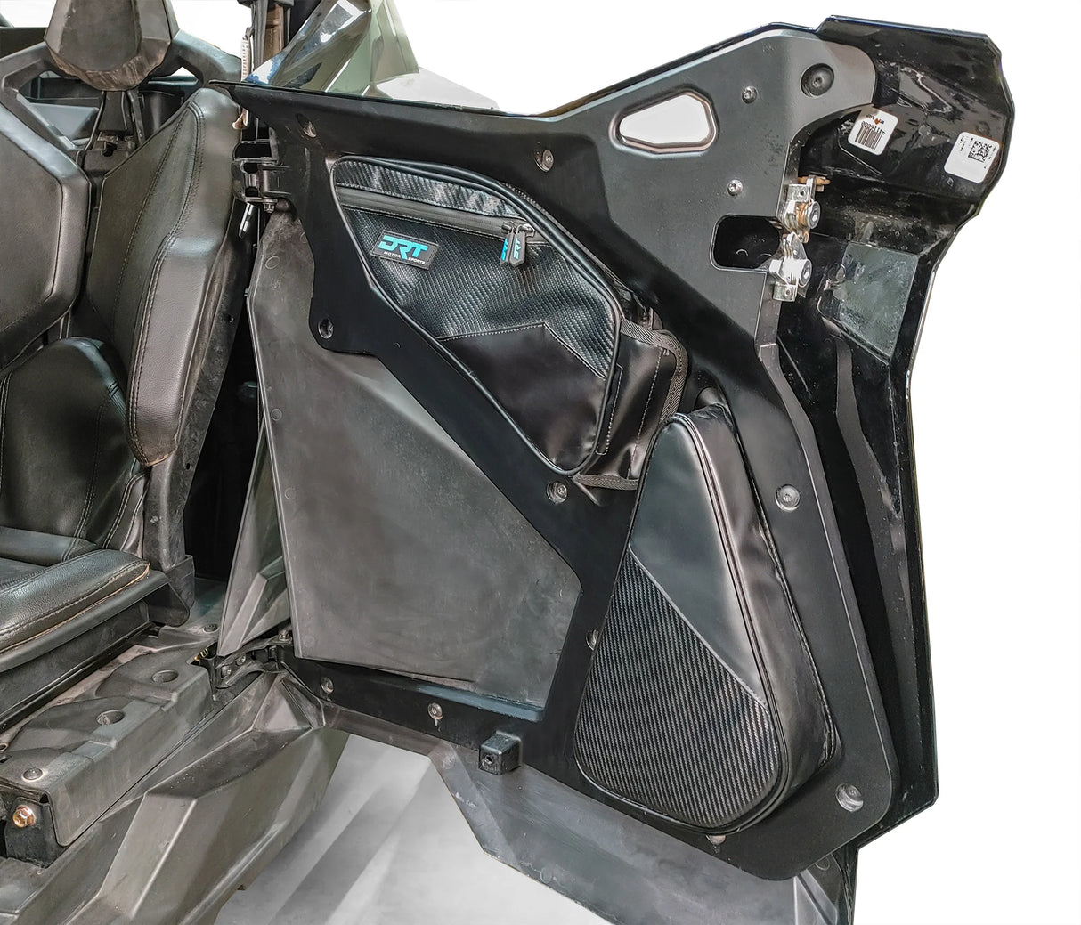 DRT Motorsports Rear Door Bag Set for Polaris RZR Pro