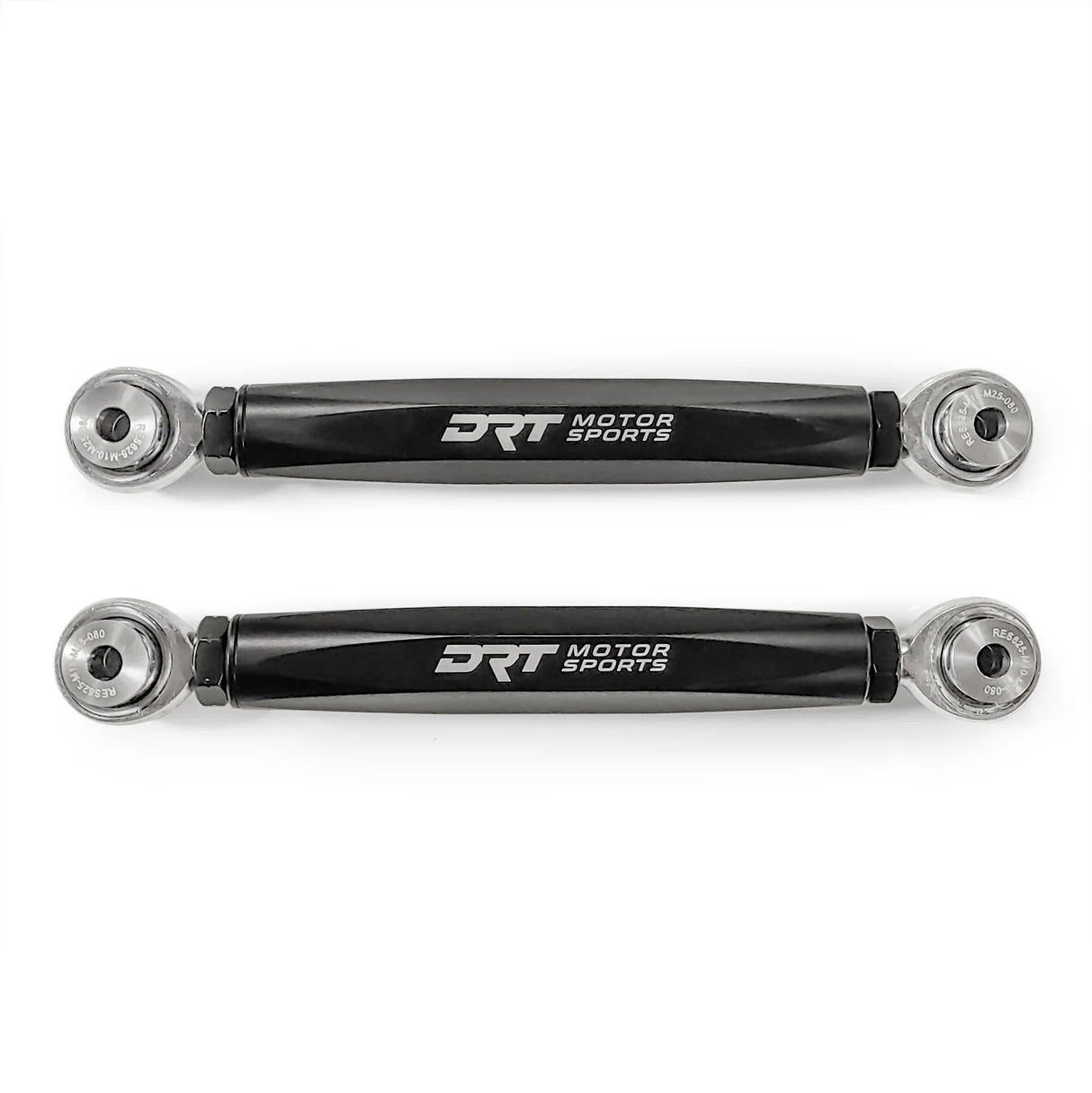 DRT Motorsports RZR Polaris Pro XP Billet Aluminum Hex Bar Adjustable Sway Bar Link Kit, Rear (M10)