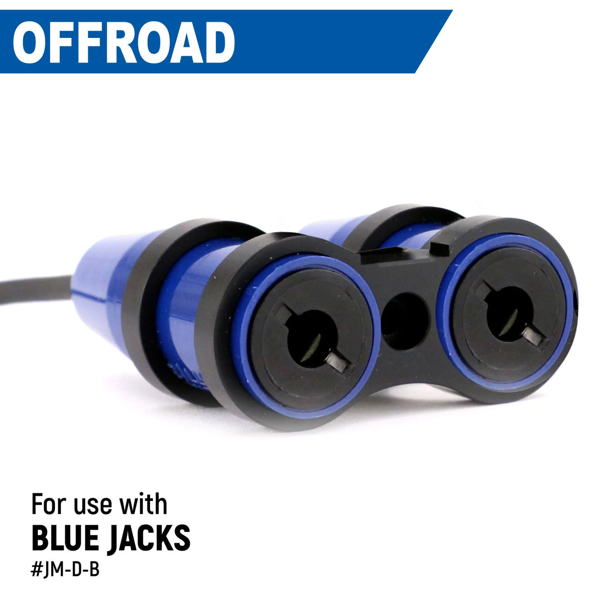 Rugged Radios Dual Headset or Helmet Jack - Bar Mount- STX