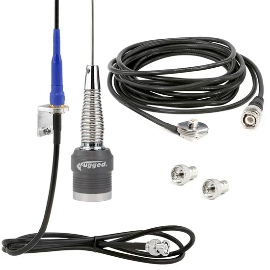 Rugged Radios Long Track Antenna Upgrade Kit for Rugged V3 / RH5R Handheld Radio