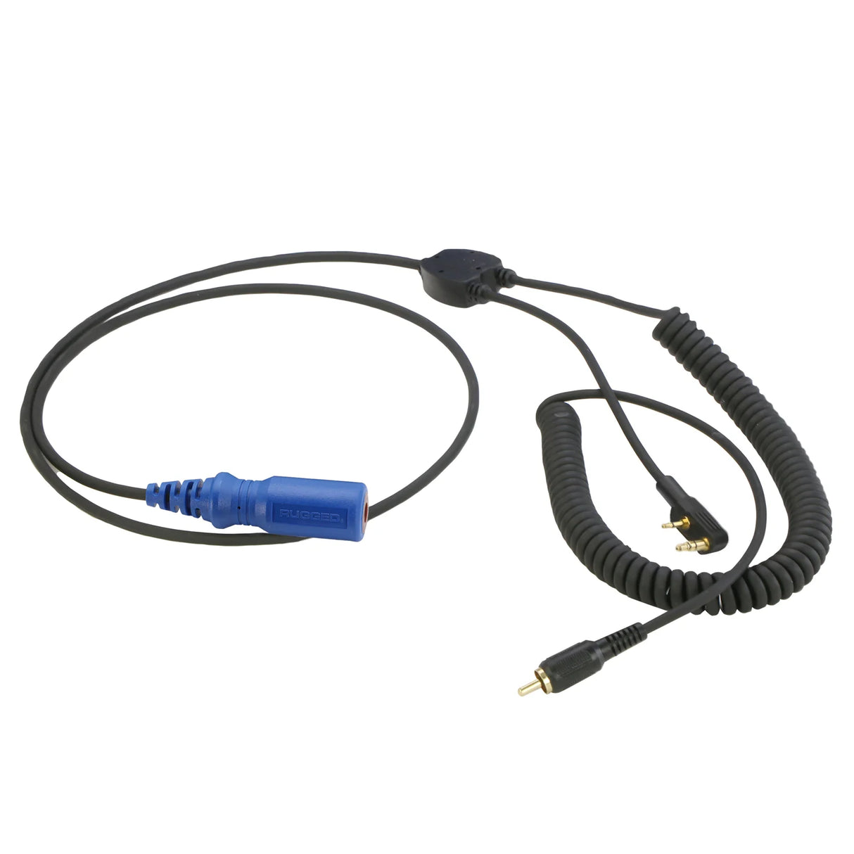 Rugged Radios RUGGED Wired MOTO MAX Motorcycle Harness with Pre-Wired 2-Pin Rugged Handheld Radio Connector