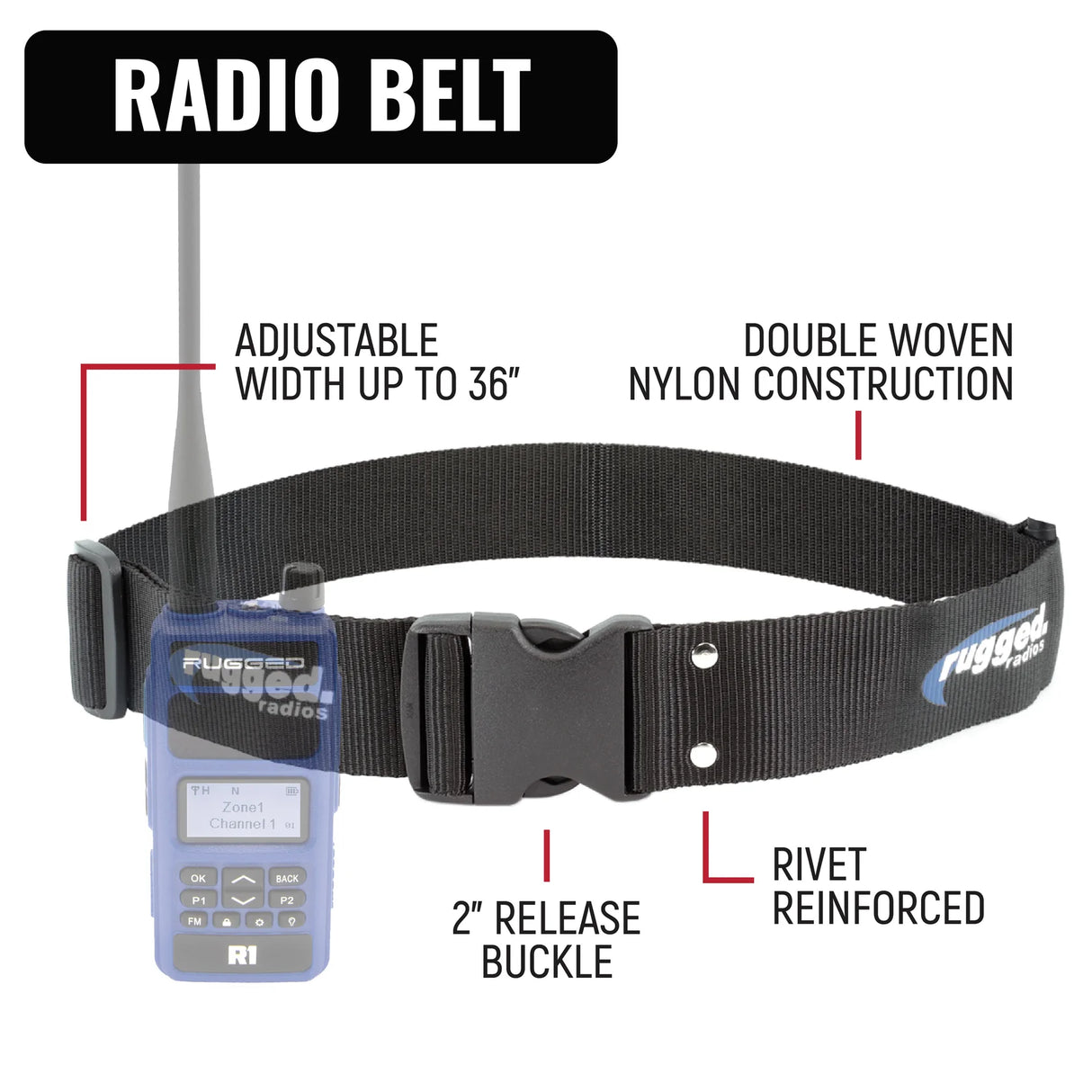 Rugged Radios NASCAR Driver and Crew Chief Racing Kit with R1 Radios