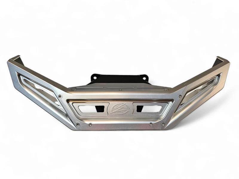 Elektric Offroad 2022-2025 Polaris Rzr Pro R/ Turbo R Billet Front Winch Bumper Anodized Clear