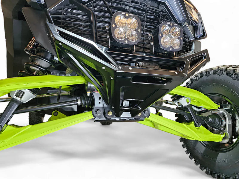 Elektric Offroad 2022-2025 Polaris Rzr Pro R/ Turbo R Billet Front Winch Bumper Anodized Black