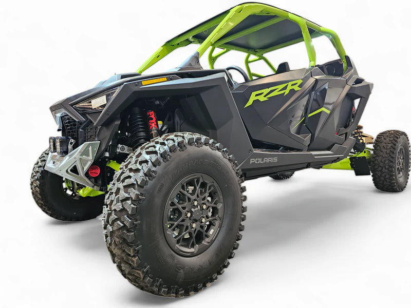 Elektric Offroad 2022-2025 Polaris Rzr Pro R/ Turbo R Billet Front Winch Bumper Anodized Clear