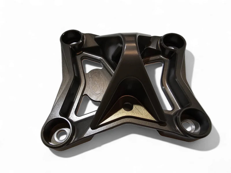 Elektric Offroad 2017-2021 Can Am X3 Maverick Volt Radius Rod Plate Anodized Gun Metal (Works with factory radius rods)