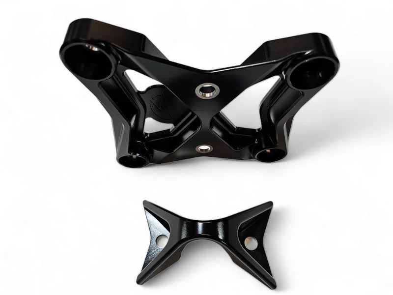 Elektric Offroad 2017-2021 Can Am X3 Maverick Volt Radius Rod Plate Anodized Black (Works with factory radius rods)