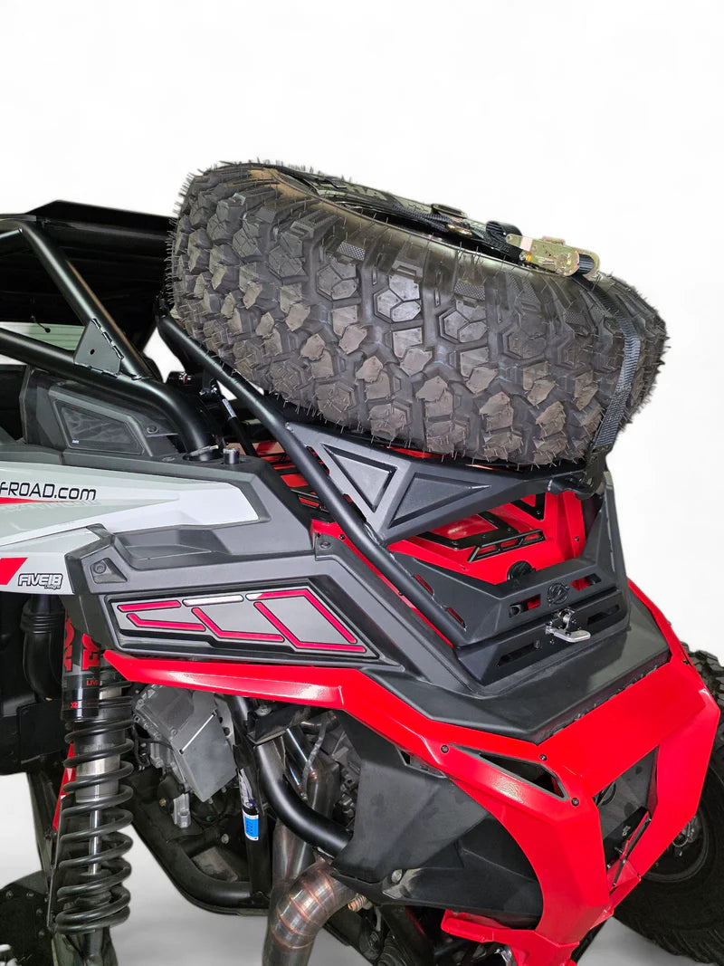 Elektric Offroad 2020+ Polaris Rzr Pro XP, 2022+ Pro R/Turbo R, 2025+ Pro R/Pro S Tire Rack