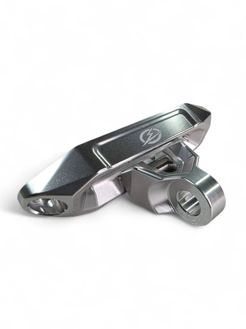 Elektric Offroad Winch Hawse Fairlead and Hook Combo Anodized Clear