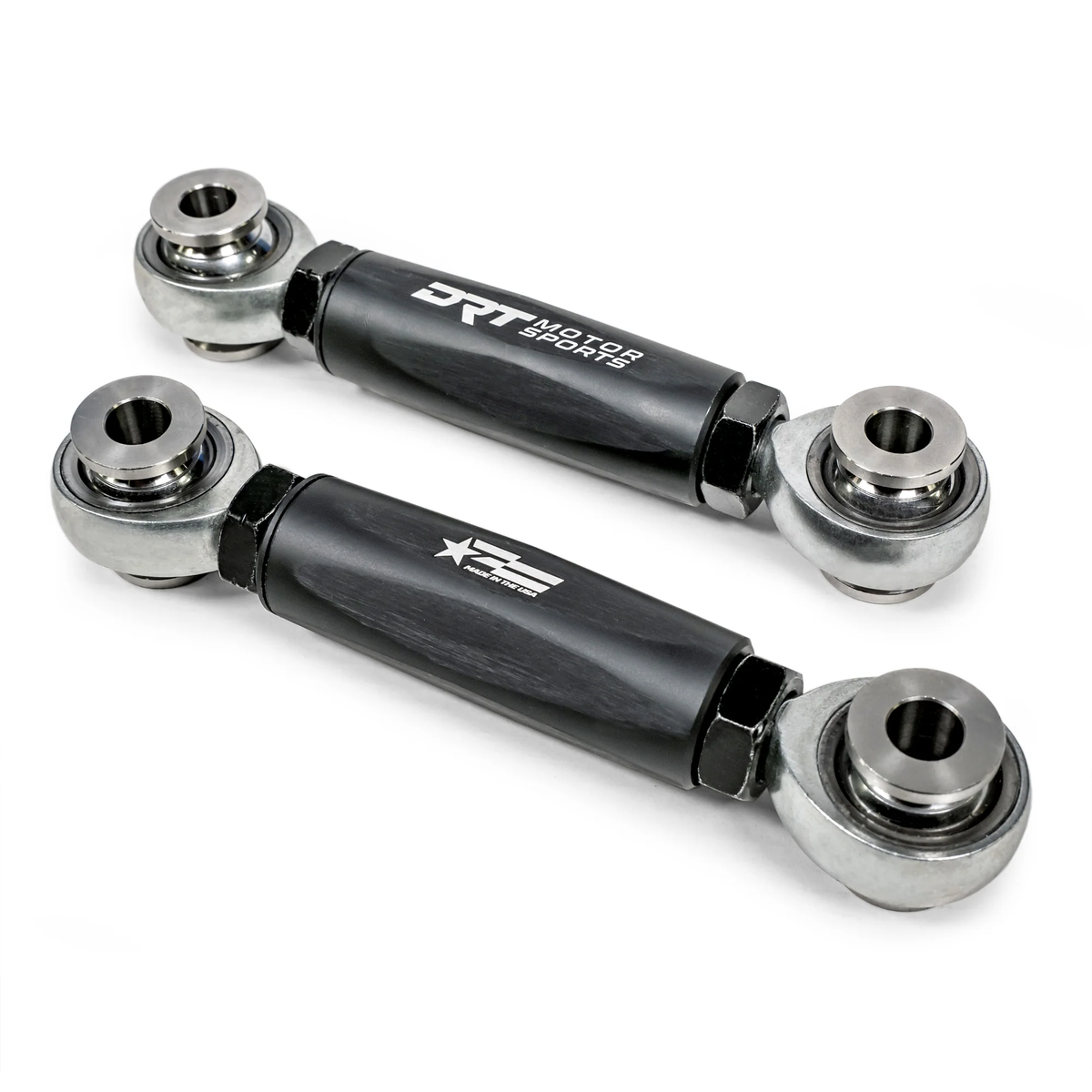 DRT Motorsports RZR XP Billet Aluminum Hex Bar Adjustable Sway Bar Link Kit (M12)