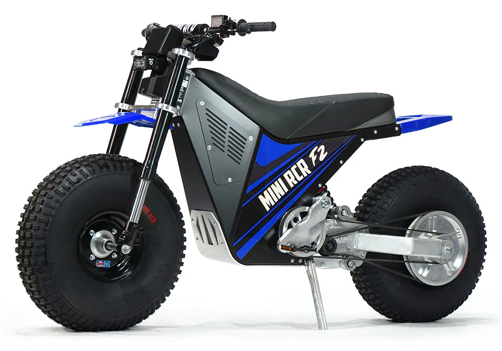 Mini RCR RCR F2 Electric Bike Blue with Blue Fenders