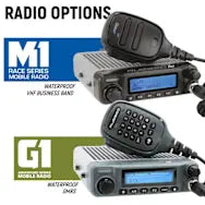 Rugged Radios Can-Am Maverick R Complete Communication Kit with Rocker Switch 696 plus Remote Head Bluetooth Intercom and M1 VHF Business Band 2-Way Radio-Dash Mount