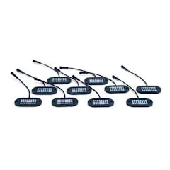 5150 Whips 187 Style Rock Lights 2.0 W/ Control Harness