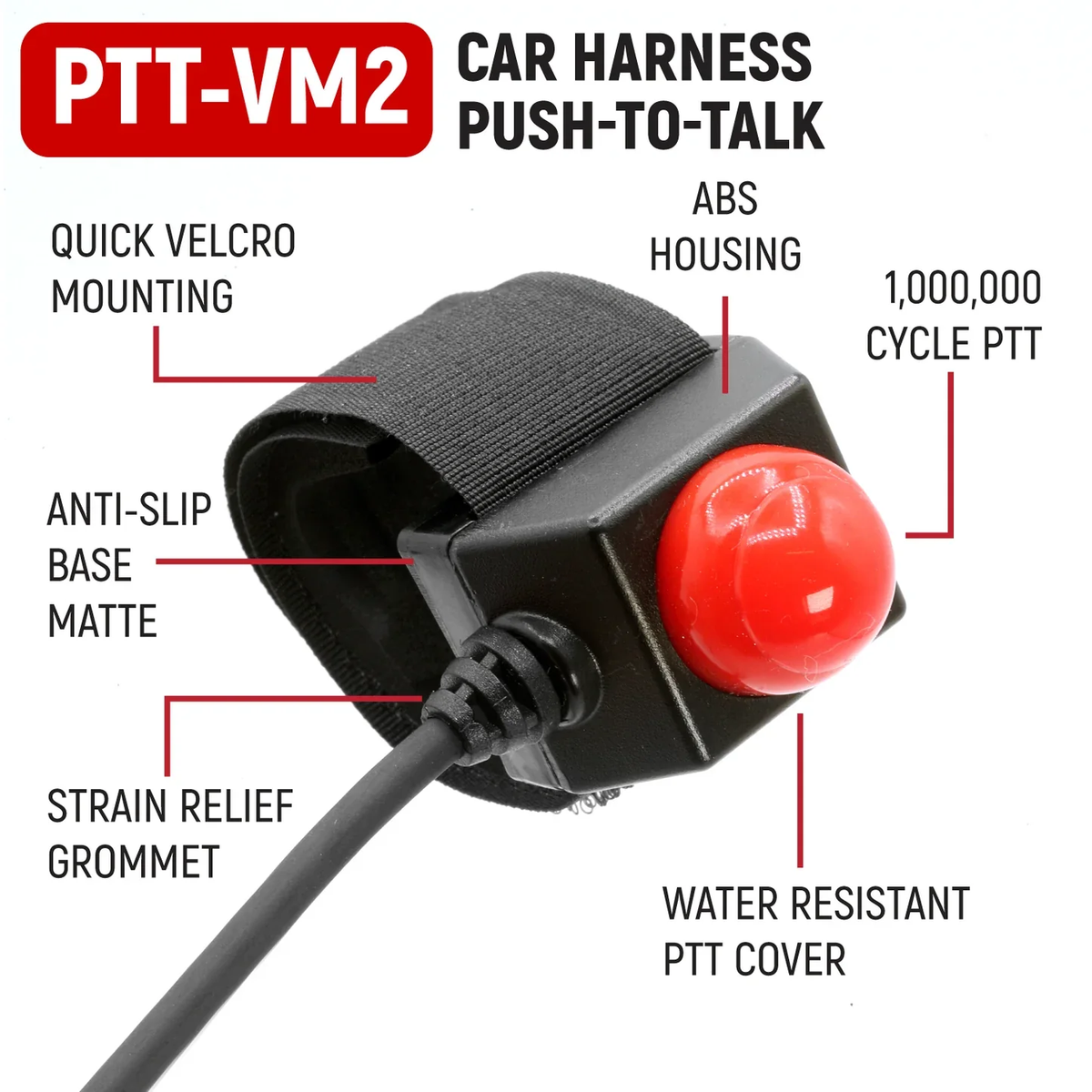 Rugged Radios Wired Driver Only Communication Kit without Radio