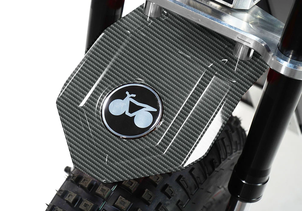 Mini RCR RCR F2 Electric Bike Black with Black Carbon Fenders