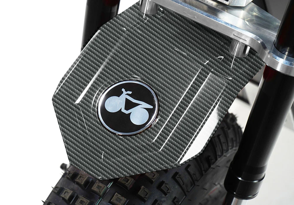 Mini RCR RCR F2 Electric Bike Red with Black Carbon Fenders