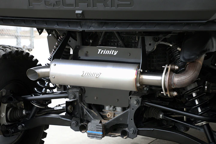 Trinity Racing Polaris Xpedition Exhaust- Single Slip On