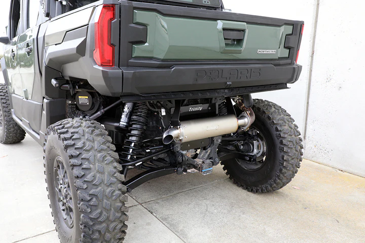 Trinity Racing Polaris Xpedition Exhaust- Single Slip On