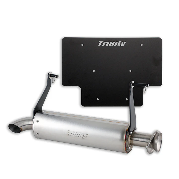 Trinity Racing Polaris Xpedition Exhaust- Single Slip On