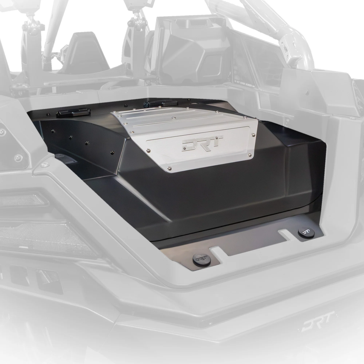 DRT Motorsports 2022+ Polaris Pro R Desert Runner Aluminum Trunk Enclosure – Black