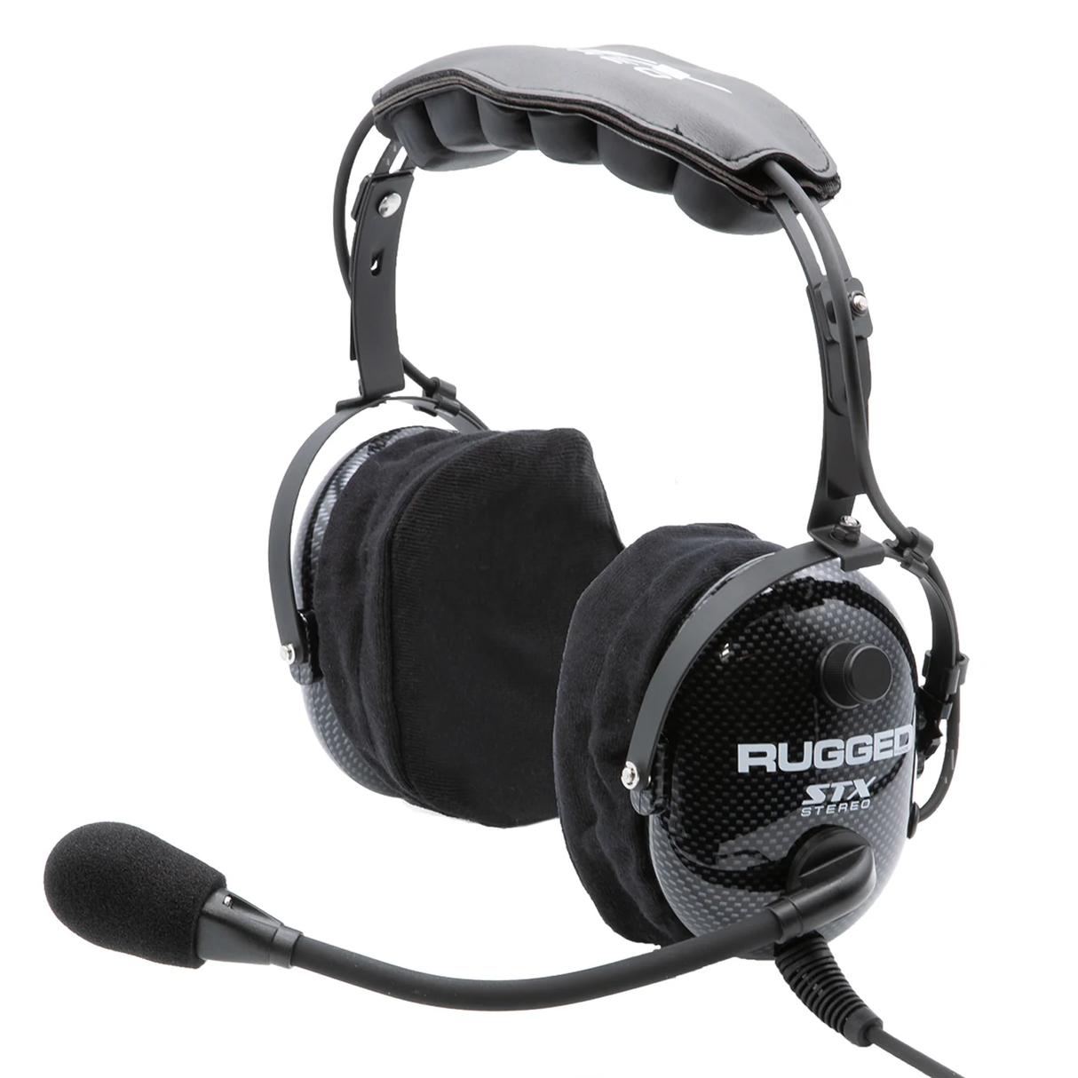 Rugged Radios ULTIMATE Alpha Audio Stereo Headset with Volume Control