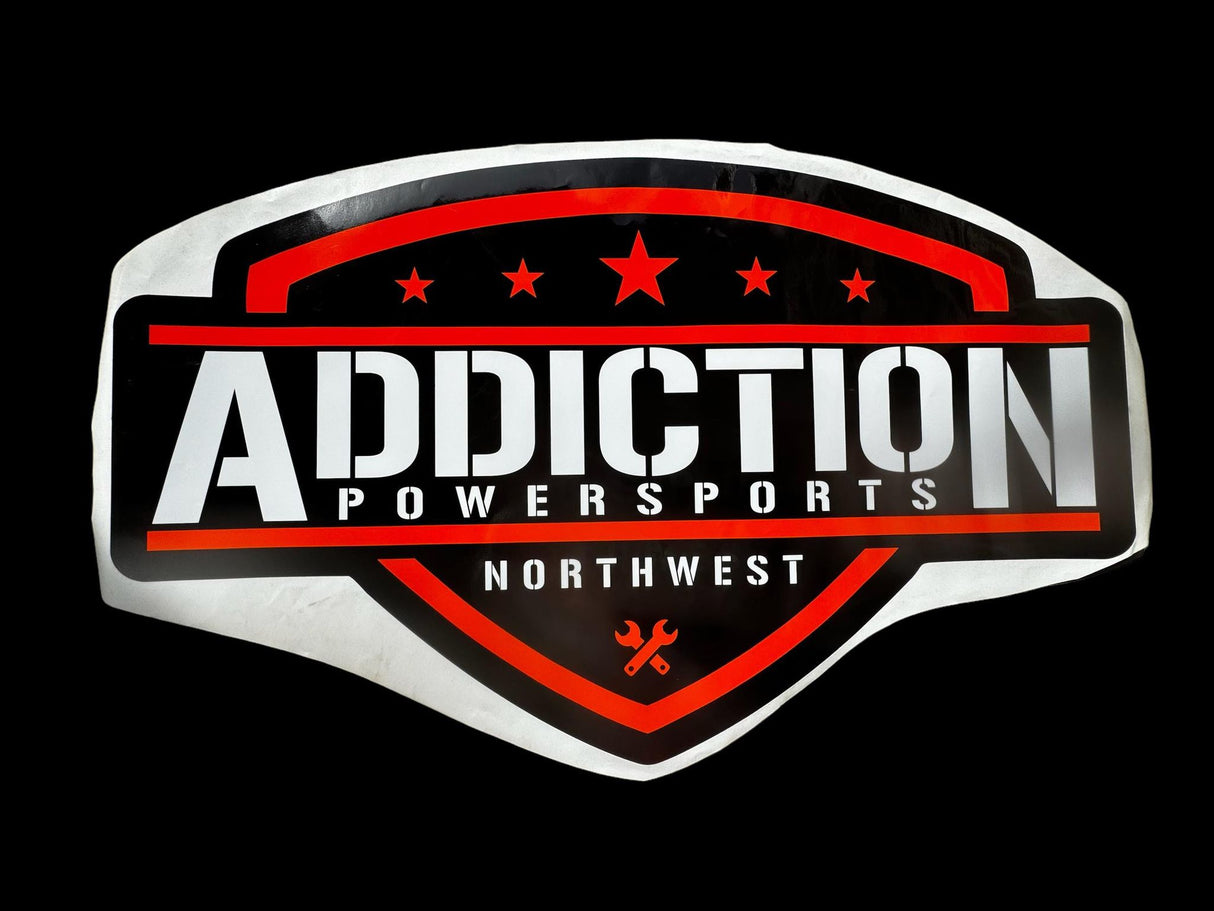 Addiction powersports NW Decal
