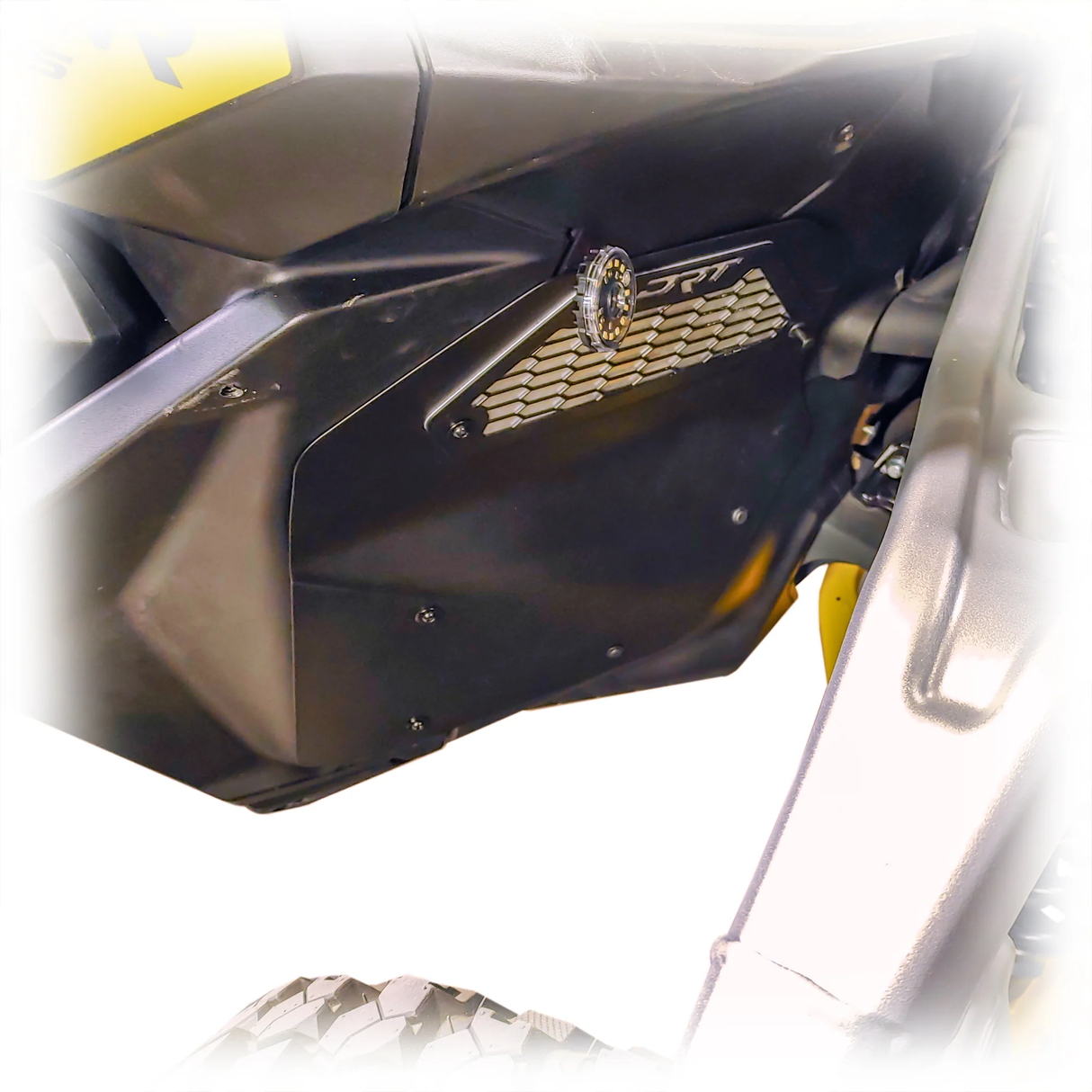 DRT Motorsports Can-Am 2024+ Maverick R Front Aluminum Rock Guard Kit