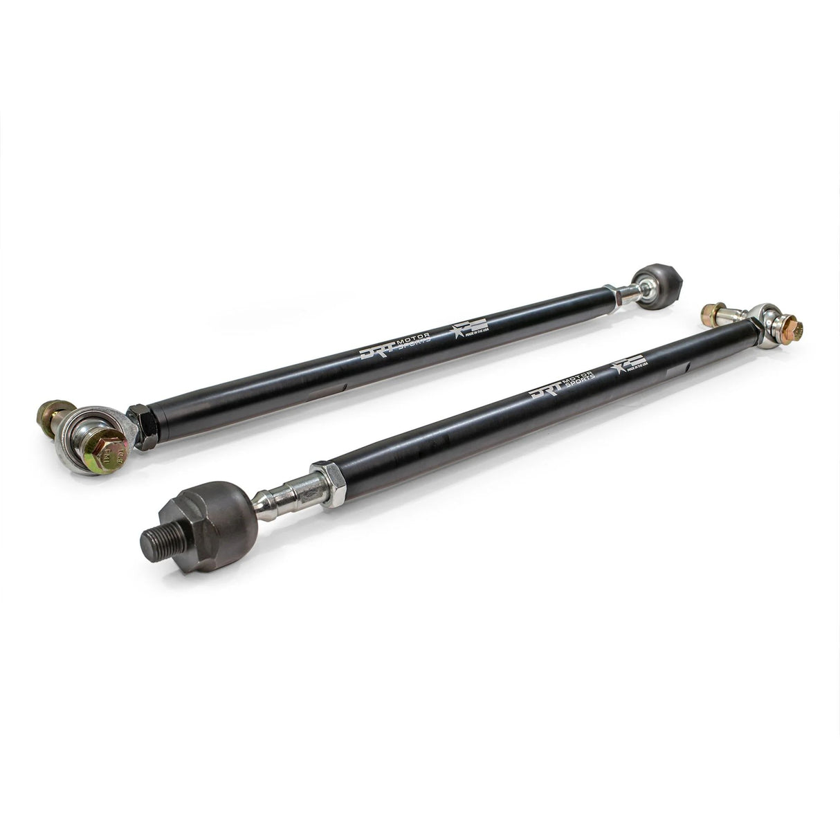DRT Motorsports Polaris RZR Turbo S/S4 HD Billet Aluminum Tie Rod Kit, (M16 Rack)